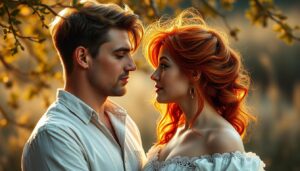 Fische Mann mit Widder Frau - Liebeshoroskop