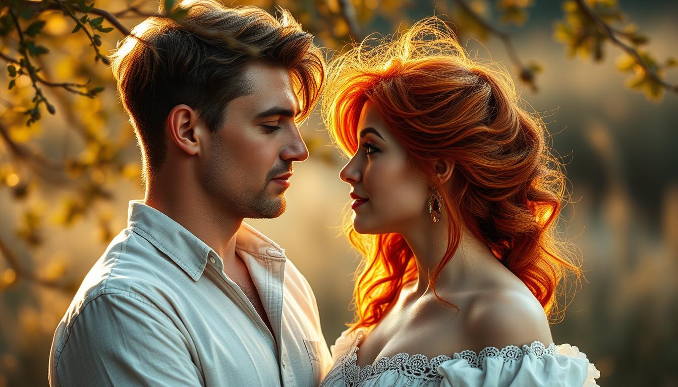 Fische Mann mit Widder Frau - Liebeshoroskop