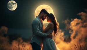 Liebeshoroskop Skorpion Mann und Krebs Frau