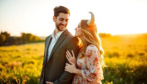 Liebeshoroskop Waage Mann mit Stier Frau