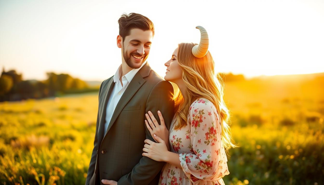 Liebeshoroskop Waage Mann mit Stier Frau