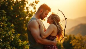 Löwe Mann mit Schütze Frau - Liebeshoroskop