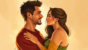 Löwe Mann mit Zwilling Frau