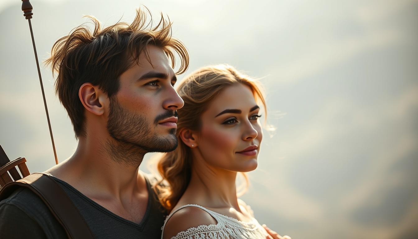 Schütze Mann mit Jungfrau Frau