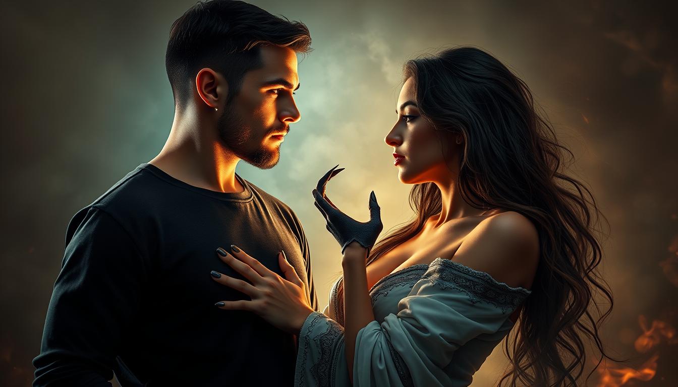 Schütze Mann mit Skorpion Frau