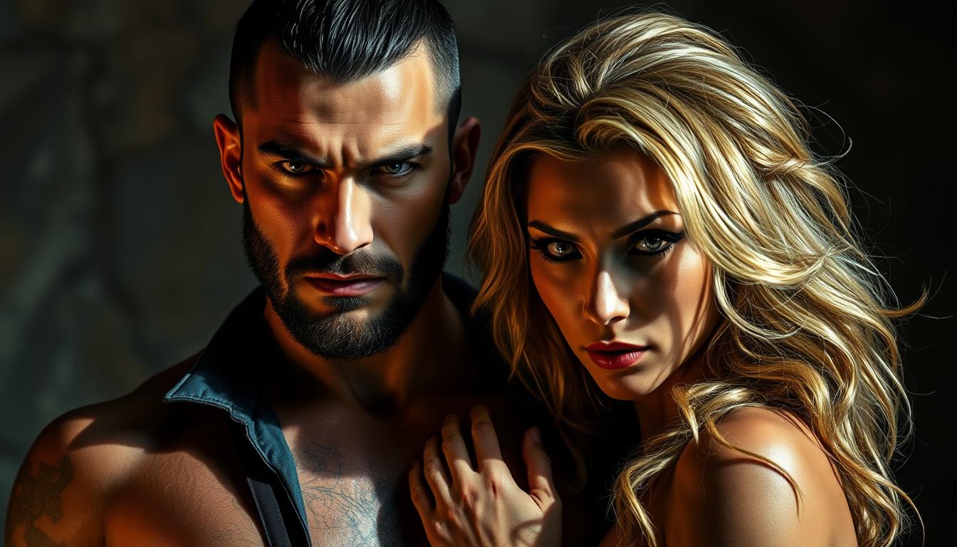 Skorpion Mann mit Löwe Frau