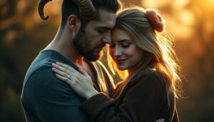 Steinbock Mann mit Krebs Frau