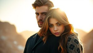 Wassermann Mann mit Jungfrau Frau