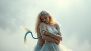 Fische Mann mit Wassermann Frau