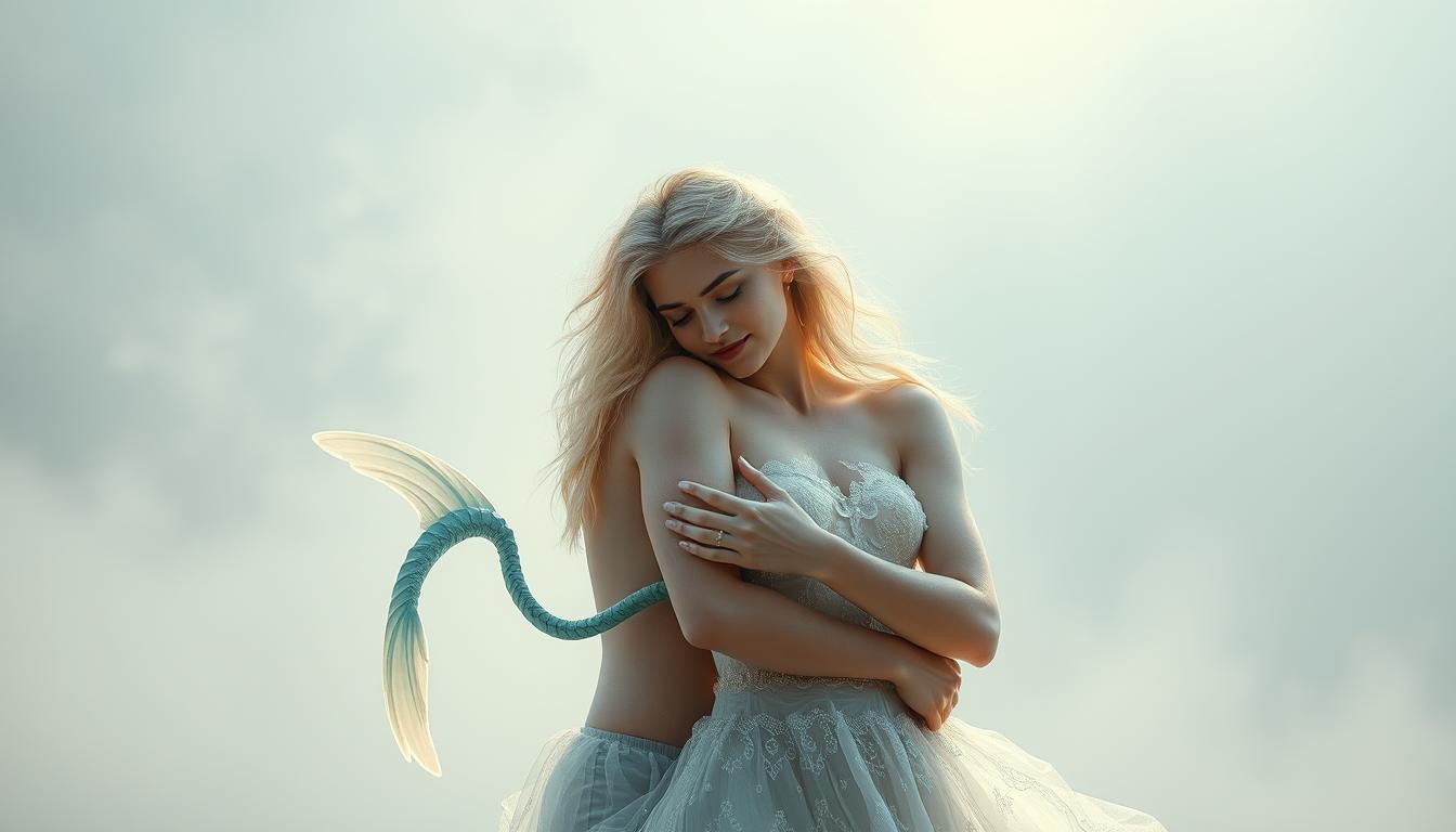 Fische Mann mit Wassermann Frau