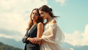 Jungfrau Mann mit Wassermann Frau