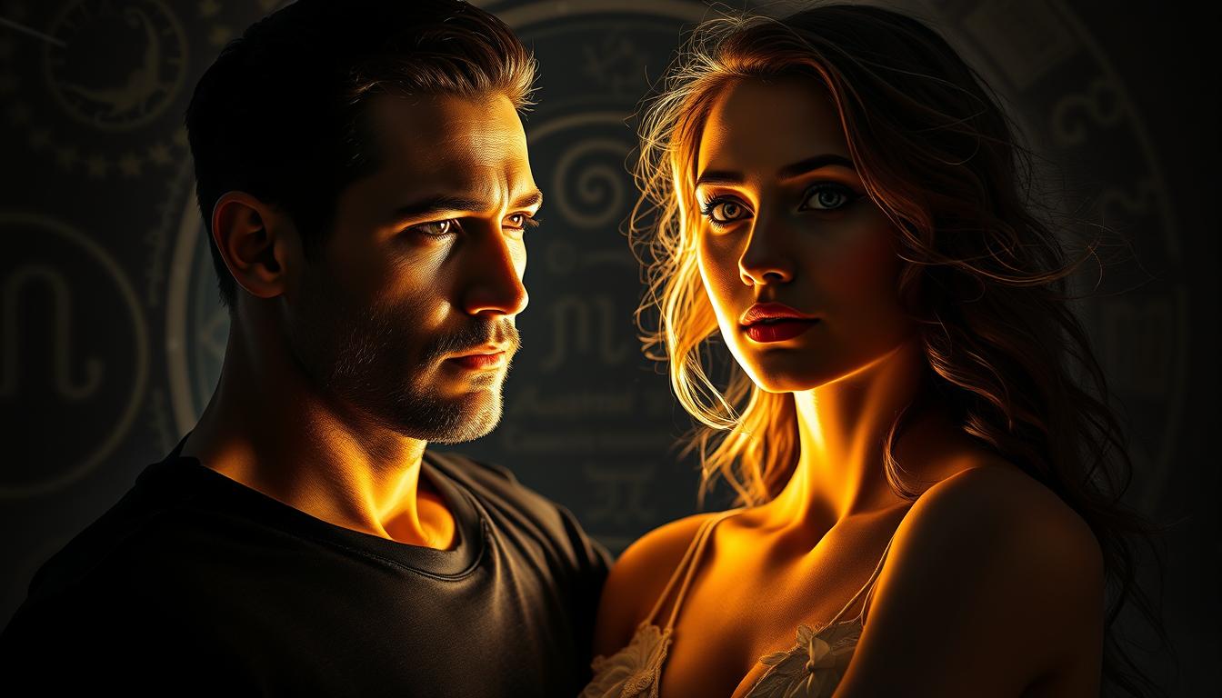 Liebeshoroskop Skorpion Mann und Wassermann Frau