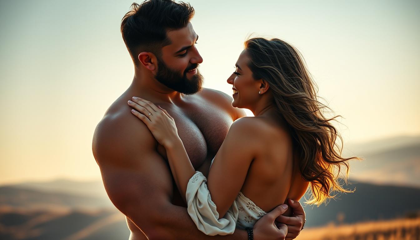 Stier Mann mit Steinbock Frau