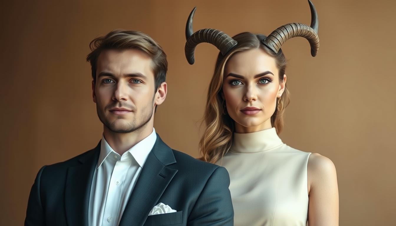 Waage Mann mit Steinbock Frau