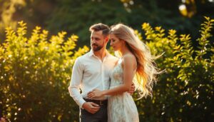 Waage Mann mit Wassermann Frau