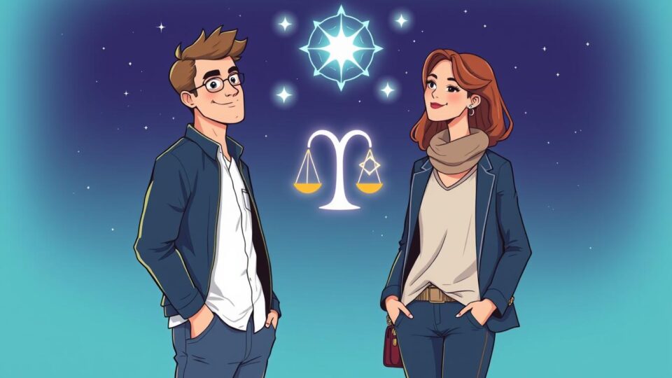 Waage-Mann und Jungfrau-Frau Liebeshoroskop
